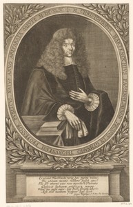 Portret van Christoph Hartknoch