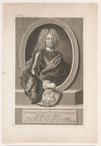 Portret van Christoph Heinrich Reichsgraf von Stein