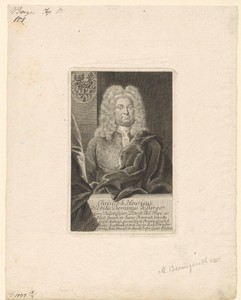 Portret van Christoph Heinrich von Berger