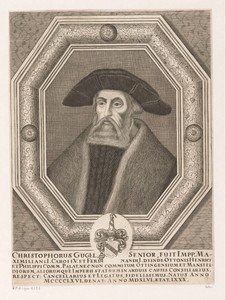 Portret van Christoph I Gugel