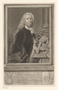 Portret van Christoph Jacob Trew