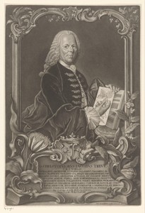 Portret van Christoph Jacob Trew