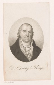 Portret van Christoph Knape