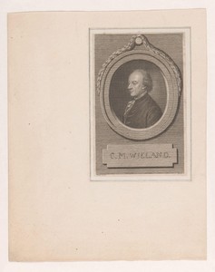 Portret van Christoph Martin Wieland