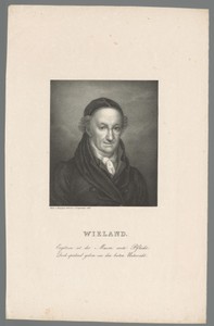 Portret van Christoph Martin Wieland