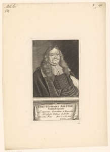 Portret van Christoph Molitor
