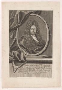 Portret van Christoph Pfauz