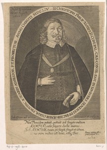 Portret van Christoph Philipp Richter op 52-jarige leeftijd