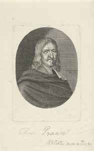 Portret van Christoph Praun