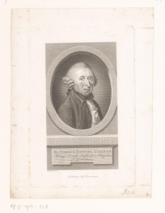 Portret van Christoph Samuel Ungnad