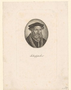 Portret van Christoph Schappeler