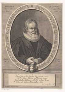 Portret van Christoph Scheibler