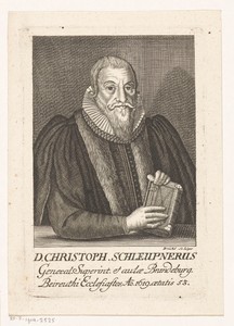 Portret van Christoph Schleupner