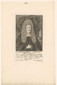 Portret van Christoph Sonntag