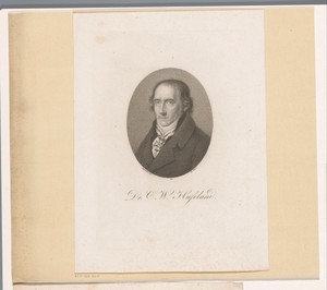 Portret van Christoph Wilhelm von Hufeland