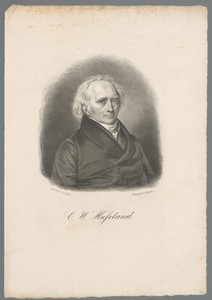 Portret van Christoph Wilhelm von Hufeland