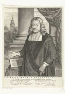 Portret van Christoph Wittich