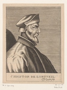 Portret van Christophe de Longueil