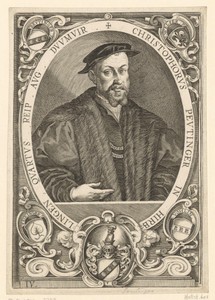 Portret van Christopher Peutinger