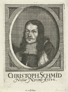 Portret van Christopher Schmid