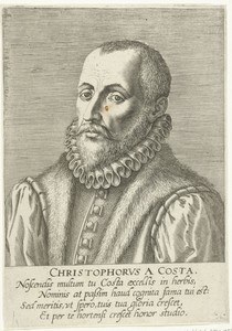Portret van Christophorus A Costa