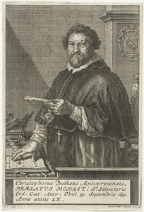Portret van Christophorus Butkens