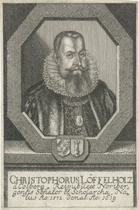 Portret van Christophorus Löffelholz von Kolberg
