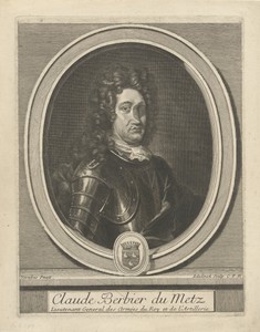 Portret  van Claude Berbier du Metz