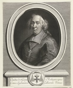 Portret van Claude de Saint-Georges