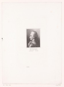 Portret van Claude-Joseph Dorat