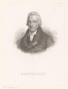 Portret van Claude-Louis Berthollet