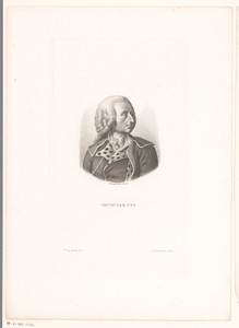 Portret van Claude Nicolas Le Cat