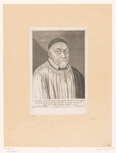 Portret van Claude Thuet