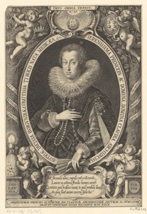 Portret van Claudia de' Medici, aartshertogin van Oostenrijk