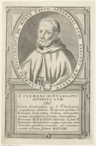 Portret van Clemente Bontadosi, 58ste Minister Generaal van de franciscaner orde