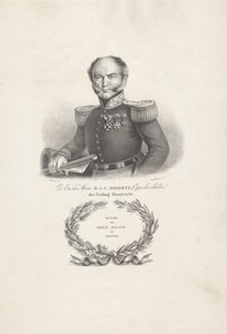 Portret van commandant Bernardus Johannes Cornelis Dibbets