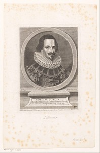 Portret van Concino Concini