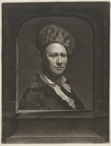 Portret van Conrad Friedrich Hurlebusch