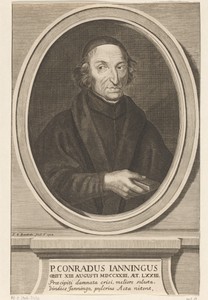 Portret van Conrad Janninck