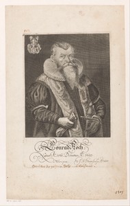 Portret van Conrad Koch
