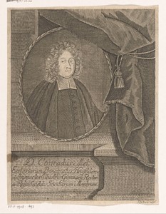 Portret van Conrad Mel