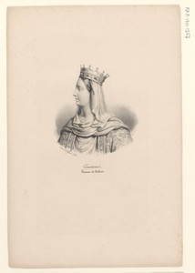 Portret van Constance van Arles