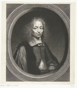 Portret van Constantijn Huygens