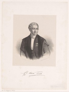 Portret van Cornelis Anne den Tex