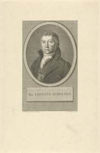 Portret van Cornelis Anthony Fannius Scholten