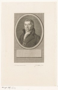 Portret van Cornelis Anthony Fannius Scholten