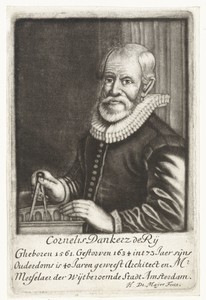 Portret van Cornelis Danckerts de Ry