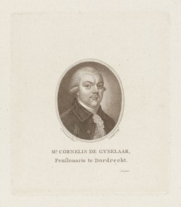 Portret van Cornelis de Gijselaar