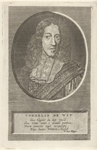 Portret van Cornelis de Witt