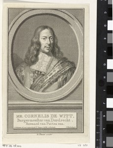 Portret van Cornelis de Witt